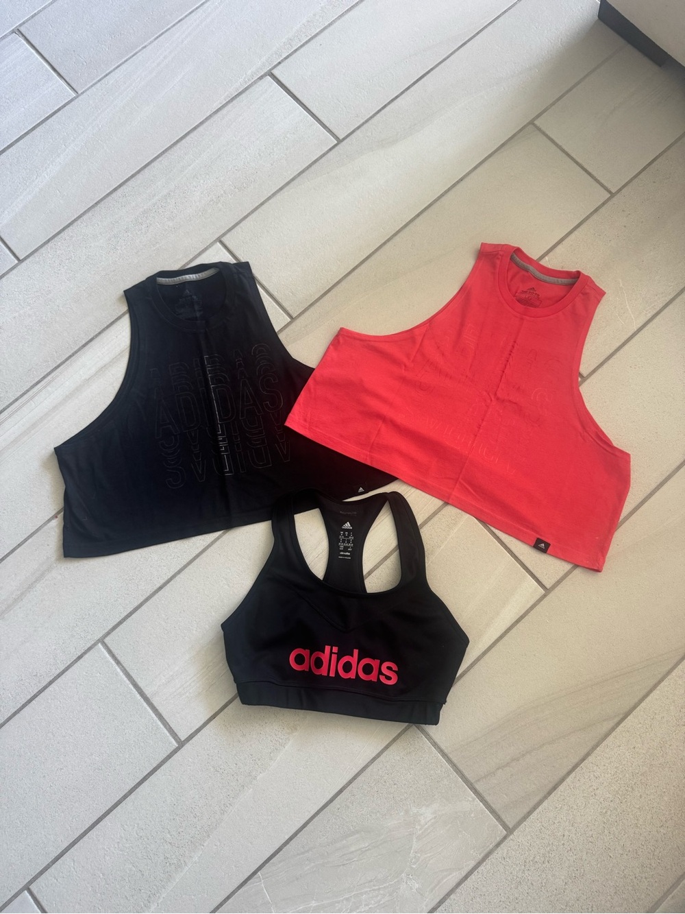 Adidas Women’s Cropped Tank Top - Athletic Sleeveless Tee